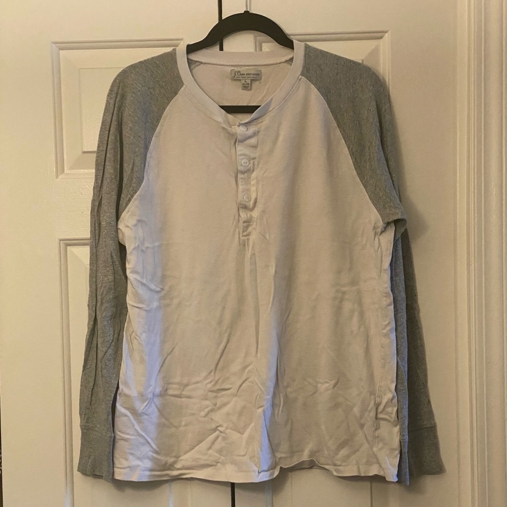 Jcrew Baseball Knit Tee
